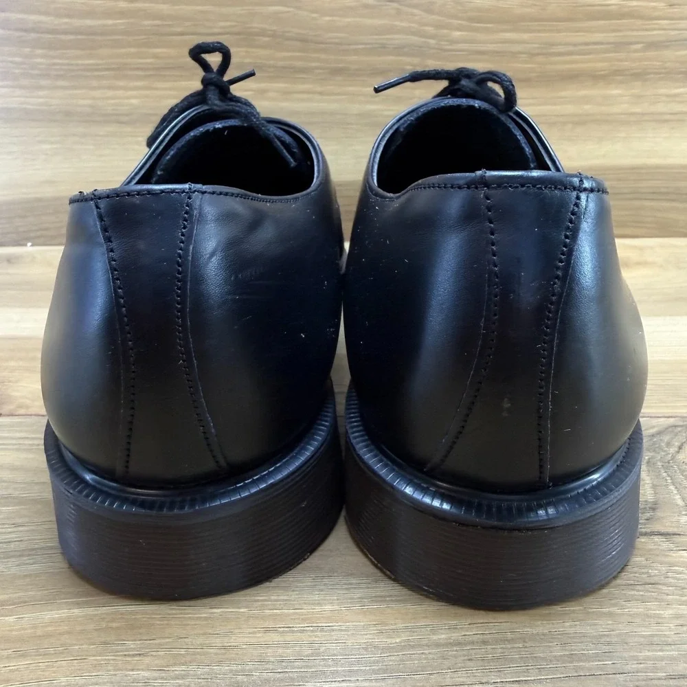 Dr Martens Vintage DM Raiders Shellys London Oxfords UK 8 US 9 Mens‎ Black
